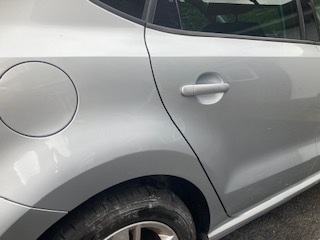 Completed Scratch & Dent Repair VW Polo