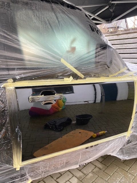 Finished and Drying with our Infrared Heaters