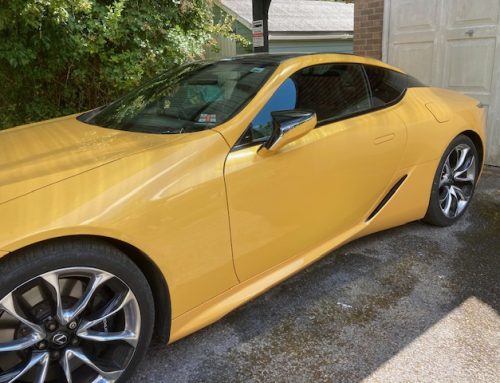 Lexus LC 500 v8 Sports Car Dent Repair